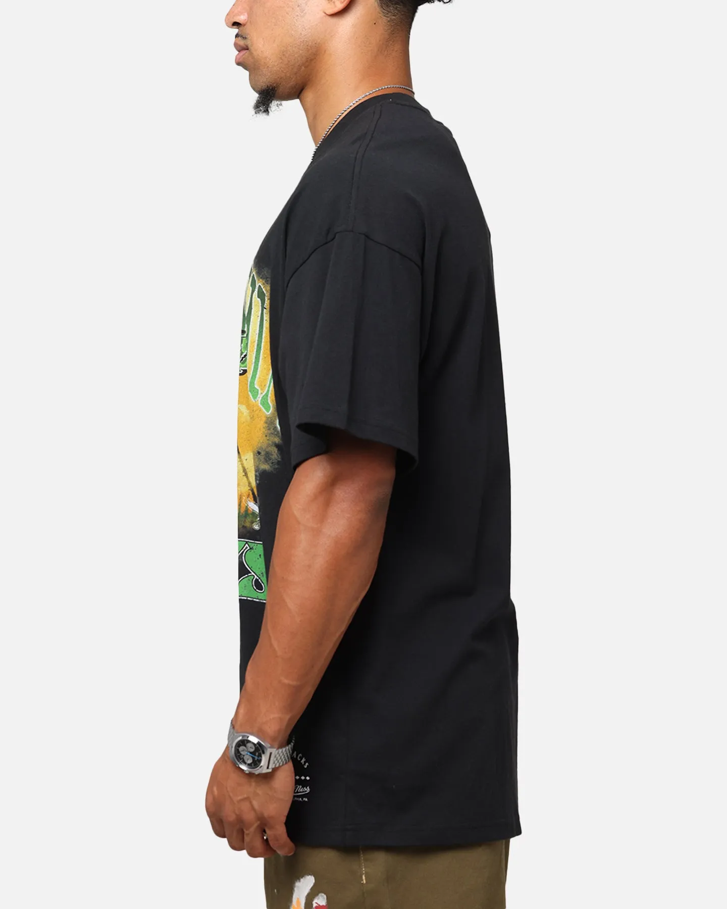 Mitchell & Ness Philadelphia Eagles Soaring T-Shirt Black sold by Culture Kings product image thumbnail 5