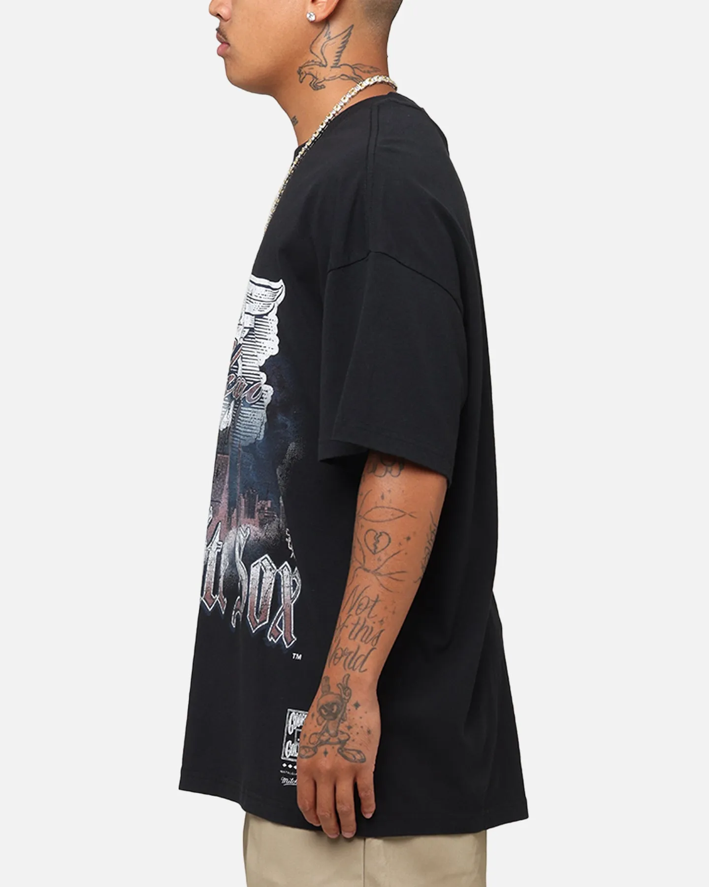 Mitchell & Ness Chicago White Sox Soaring T-Shirt Black sold by Culture Kings product image thumbnail 5