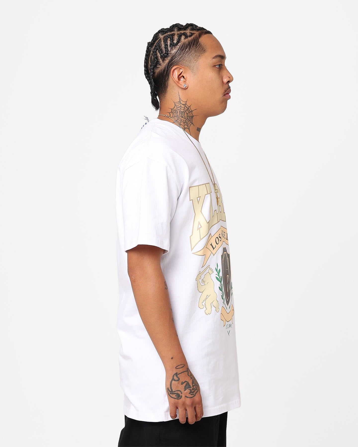 X-Large Emblem Logo T-Shirt White sold by Culture Kings product image thumbnail 5