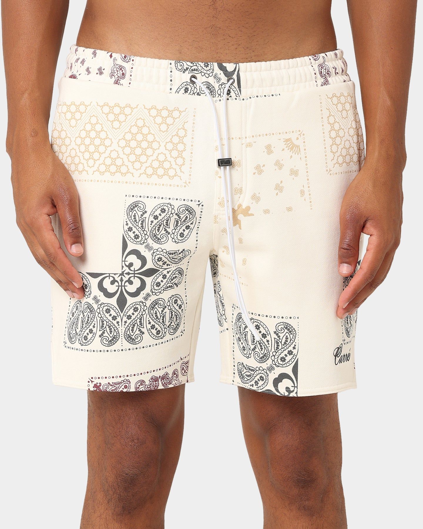 Carre Fragment Paisley Shorts Off White sold by Culture Kings product image thumbnail 9