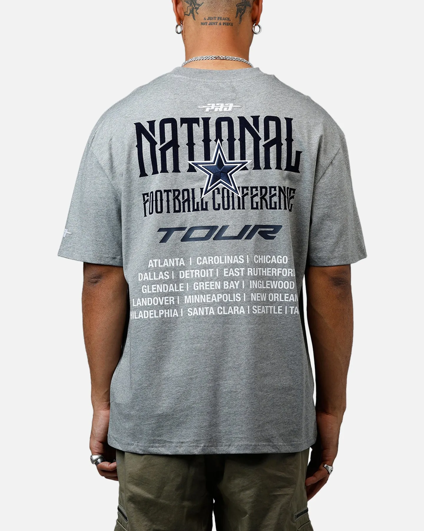 Pro Standard Dallas Cowboys City Tour 2.0 T-Shirt Grey sold by Culture Kings product image thumbnail 2