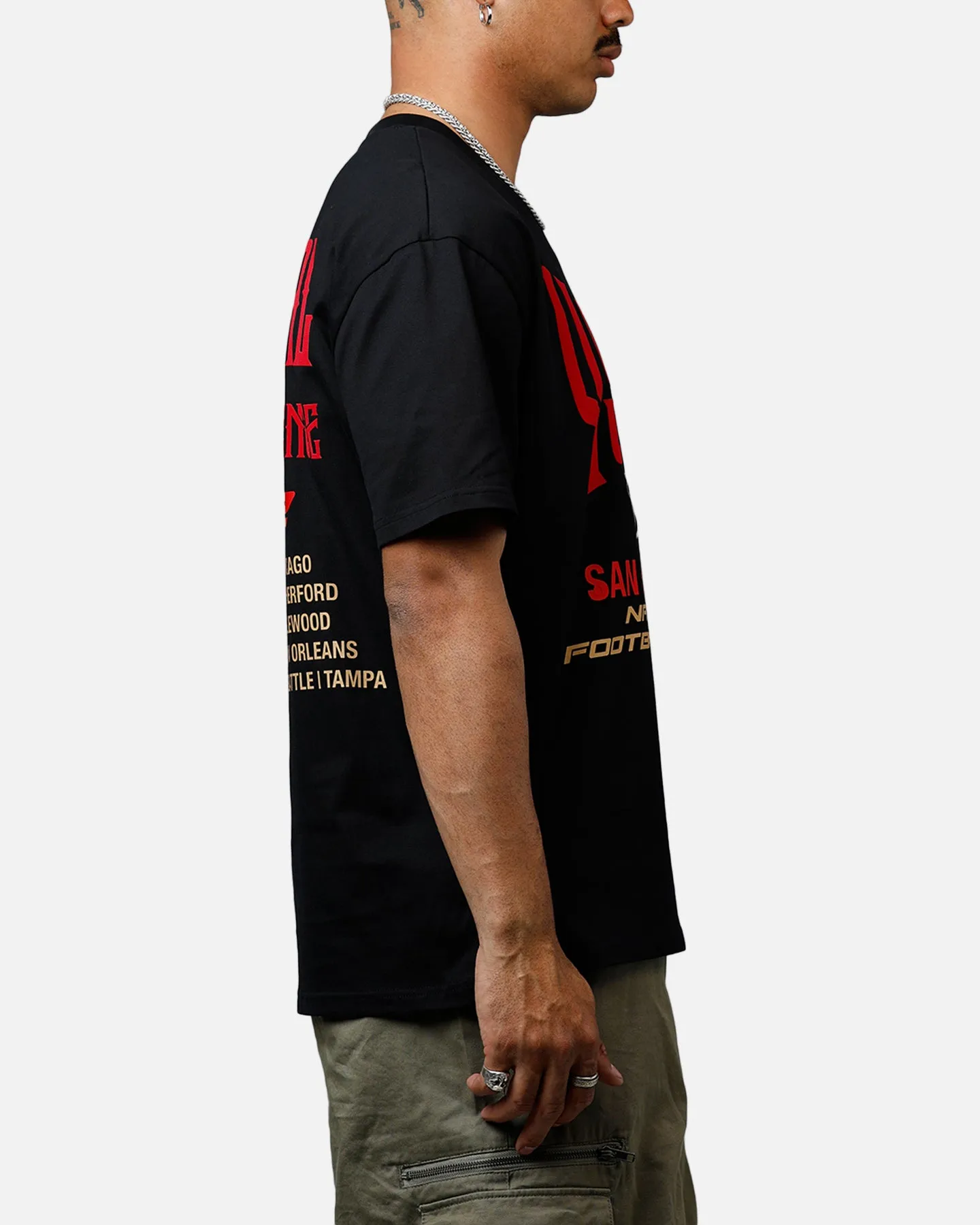 Pro Standard San Francisco 49ers City Tour 2.0 T-Shirt Black sold by Culture Kings product image thumbnail 4