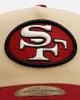 New Era San Francisco 49ers 'Vintage' 9FORTY A-Frame Snapback Vegas Gold sold by Culture Kings