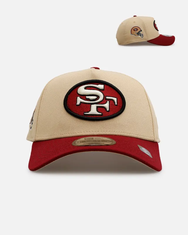 New Era San Francisco 49ers 'Vintage' 9FORTY A-Frame Snapback Vegas Gold sold by Culture Kings
