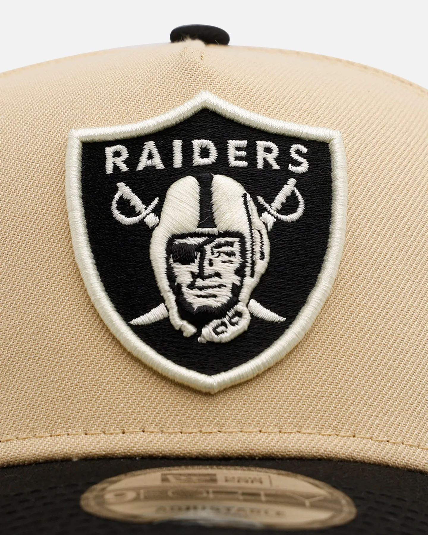New Era Las Vegas Raiders 'Vintage' 9FORTY A-Frame Snapback Vegas Gold sold by Culture Kings product image thumbnail 5