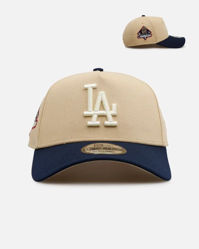 New Era Los Angeles Dodgers 'Vintage' 9FORTY A-Frame Snapback Vegas Gold sold by Culture Kings