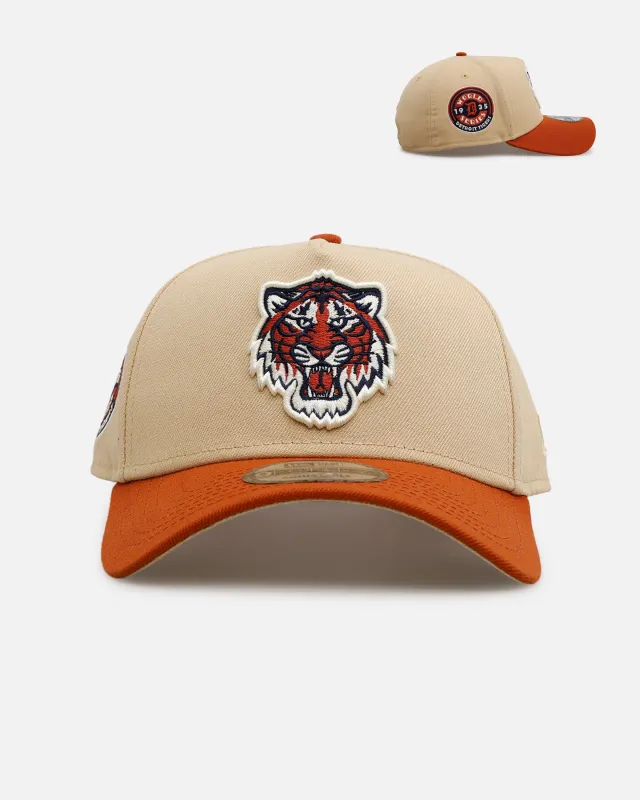 New Era Detroit Tigers 'Vintage' 9FORTY A-Frame Snapback Vegas Gold sold by Culture Kings