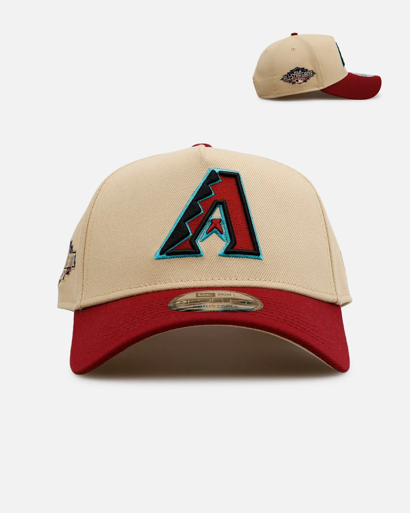 New Era Arizona Diamondbacks 'Vintage' 9FORTY A-Frame Snapback Vegas Gold sold by Culture Kings