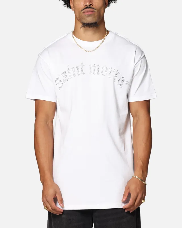 Saint Morta Rhinestone T-Shirt White sold by Culture Kings