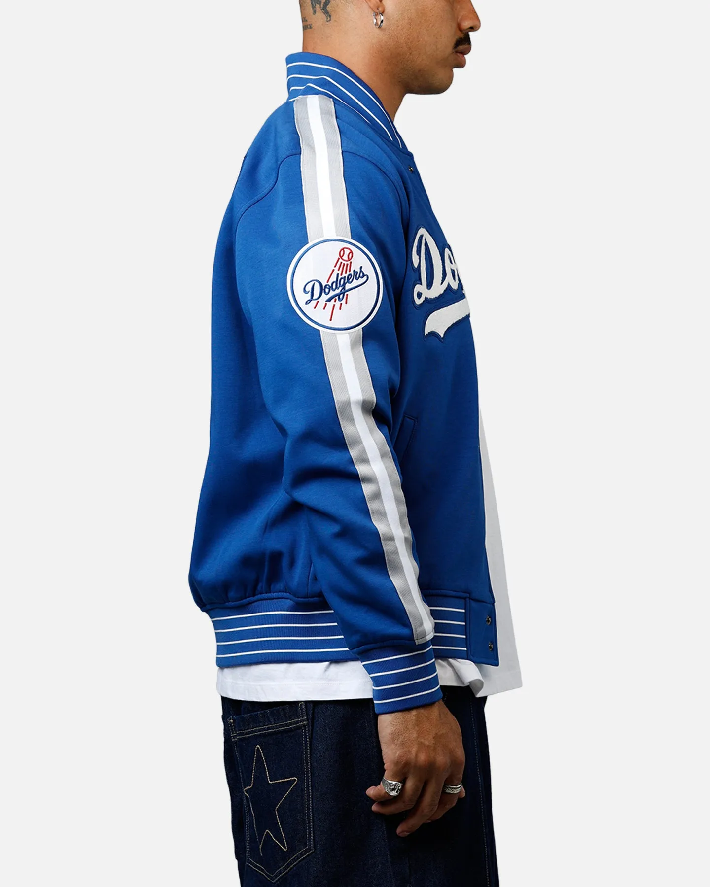 Pro Standard Los Angeles Dodgers Double Knit Jacket Blue sold by Culture Kings product image thumbnail 4