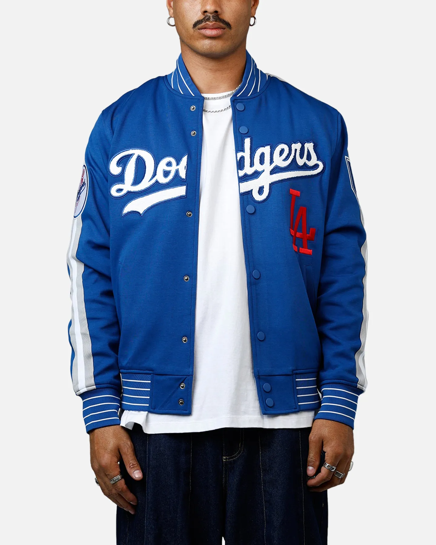 Pro Standard Los Angeles Dodgers Double Knit Jacket Blue sold by Culture Kings product image thumbnail 2