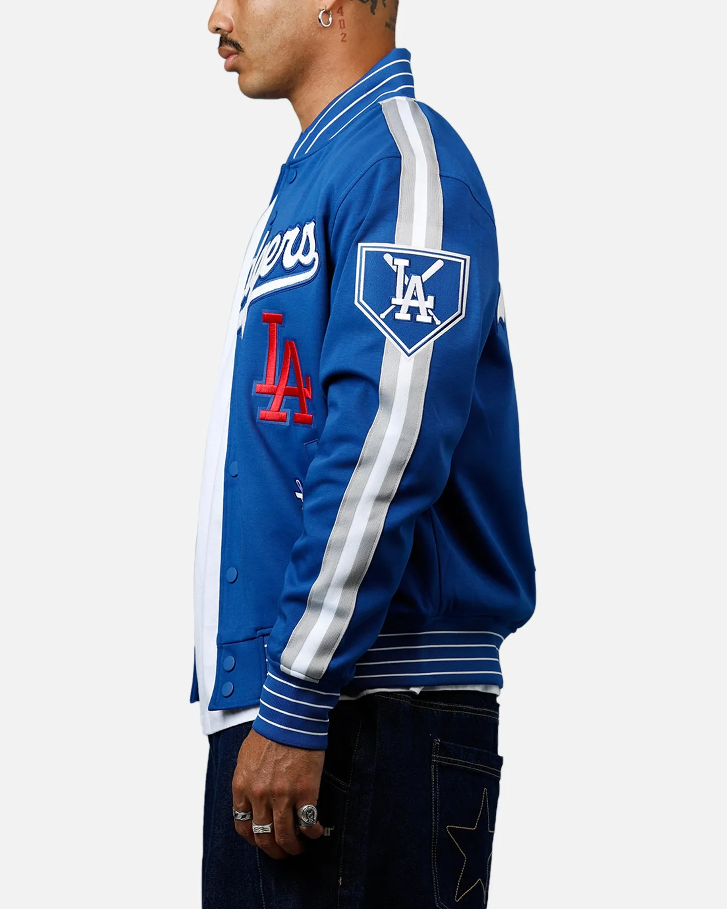 Pro Standard Los Angeles Dodgers Double Knit Jacket Blue sold by Culture Kings product image thumbnail 5
