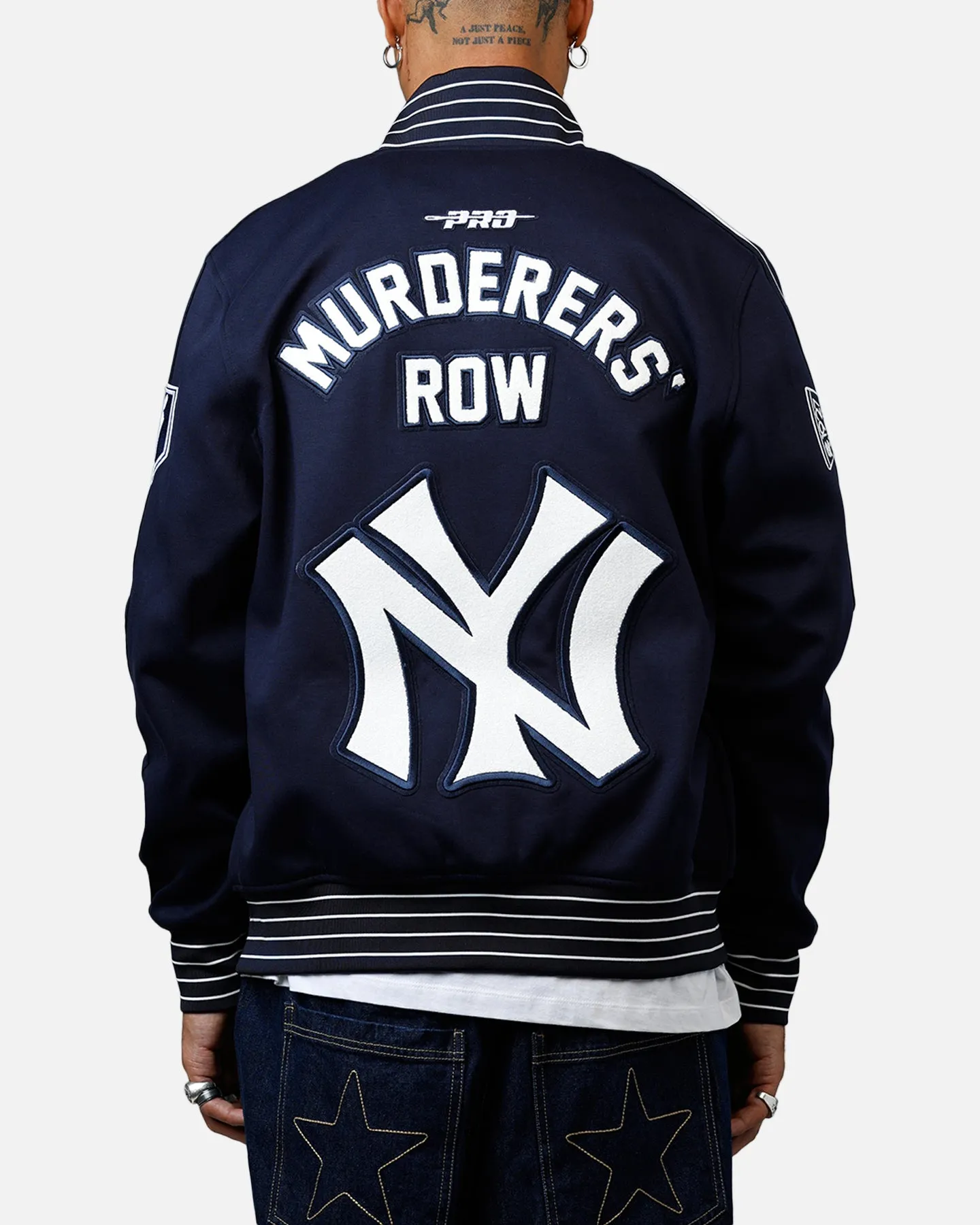 Pro Standard New York Yankees Double Knit Jacket Navy sold by Culture Kings