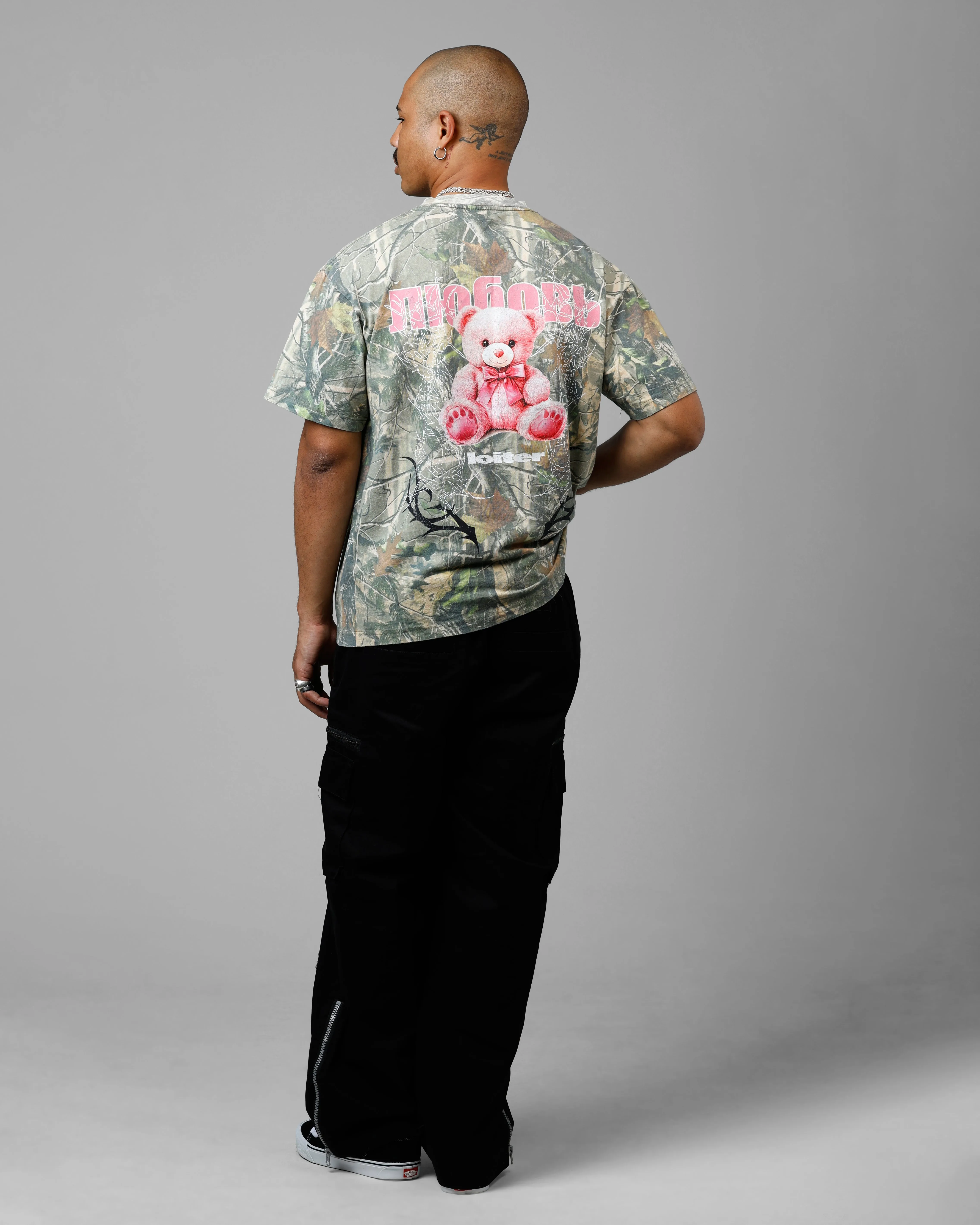 Loiter Care Vintage T-Shirt Real Tree Camo sold by Culture Kings product image thumbnail 5