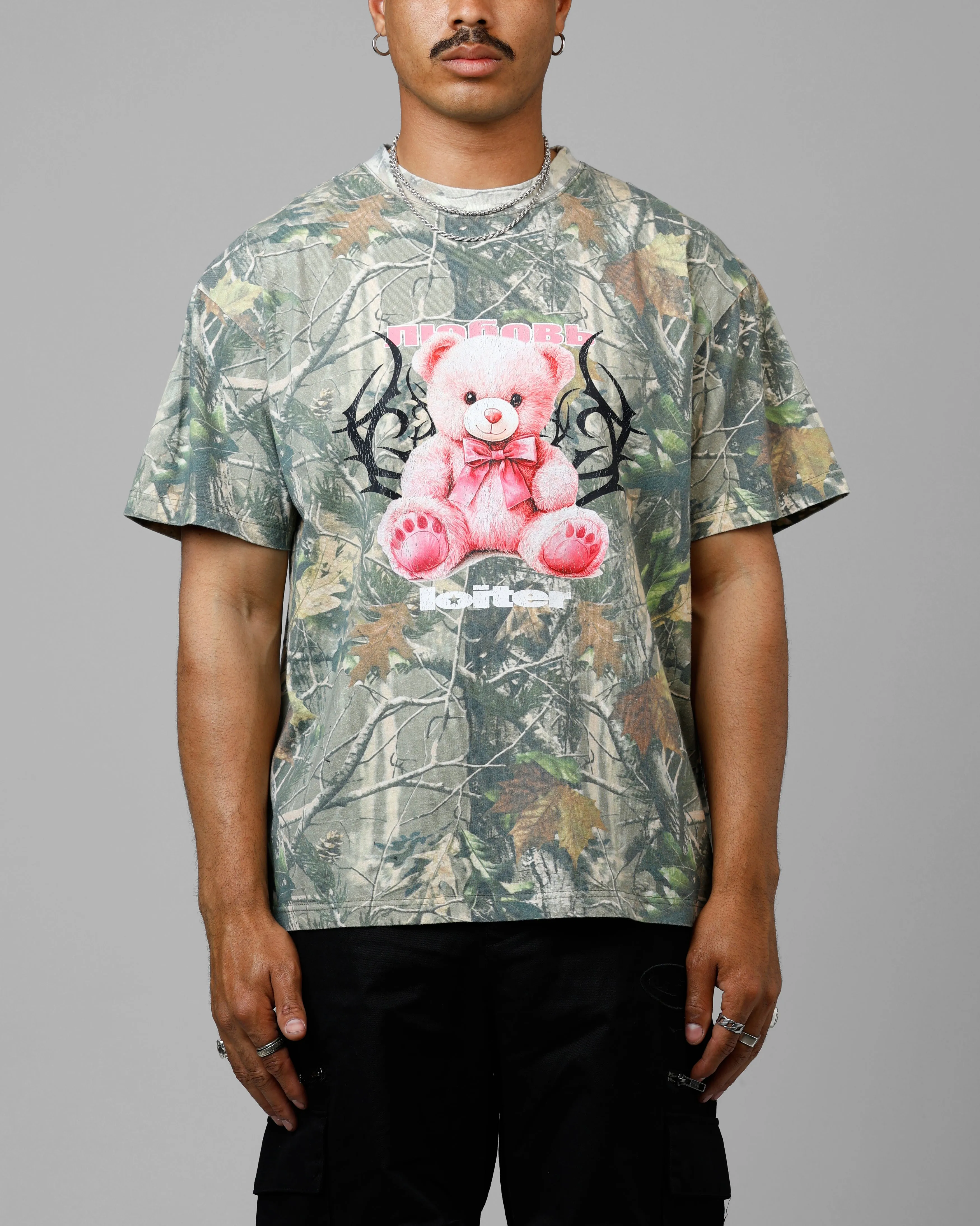 Loiter Care Vintage T-Shirt Real Tree Camo sold by Culture Kings