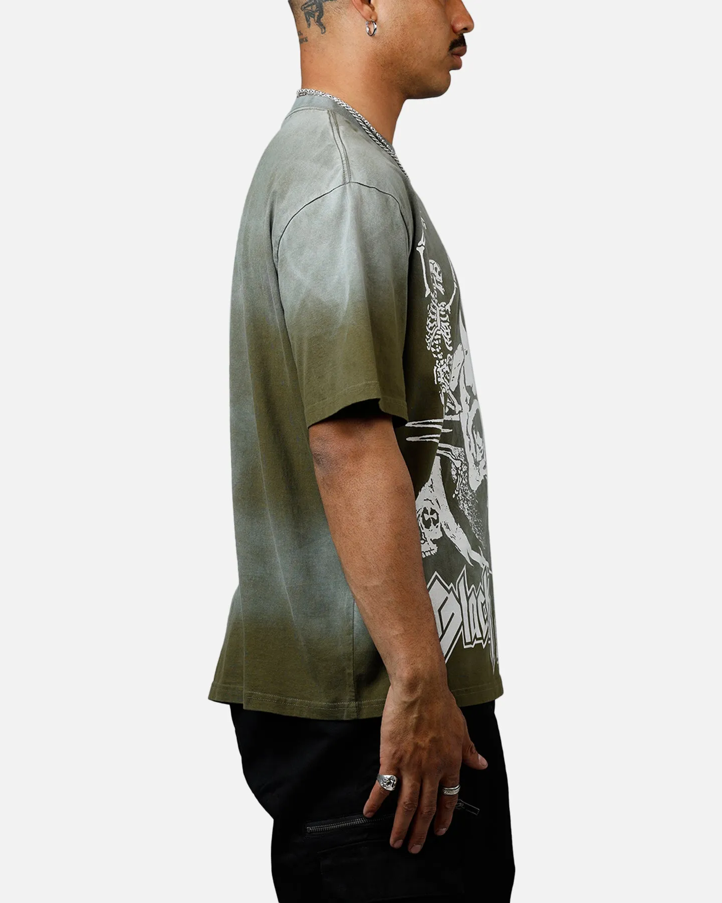 Bravado Black Sabbath Hem T-Shirt Washed Black sold by Culture Kings product image thumbnail 4