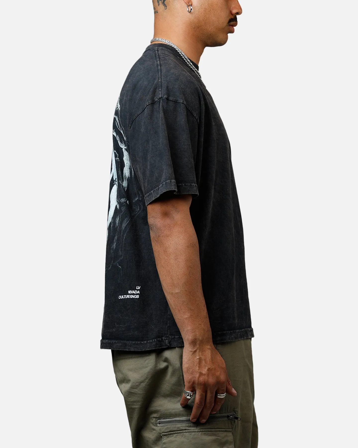 Culture Kings CK Orb Vintage T-Shirt Black Acidwash sold by Culture Kings product image thumbnail 4