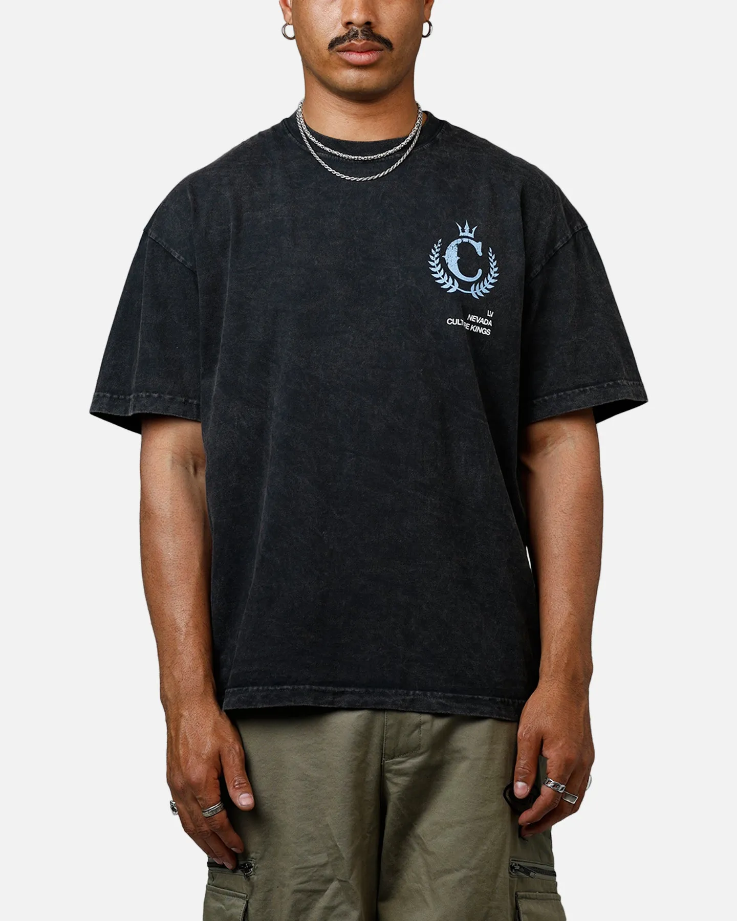 Culture Kings CK Orb Vintage T-Shirt Black Acidwash sold by Culture Kings product image thumbnail 2