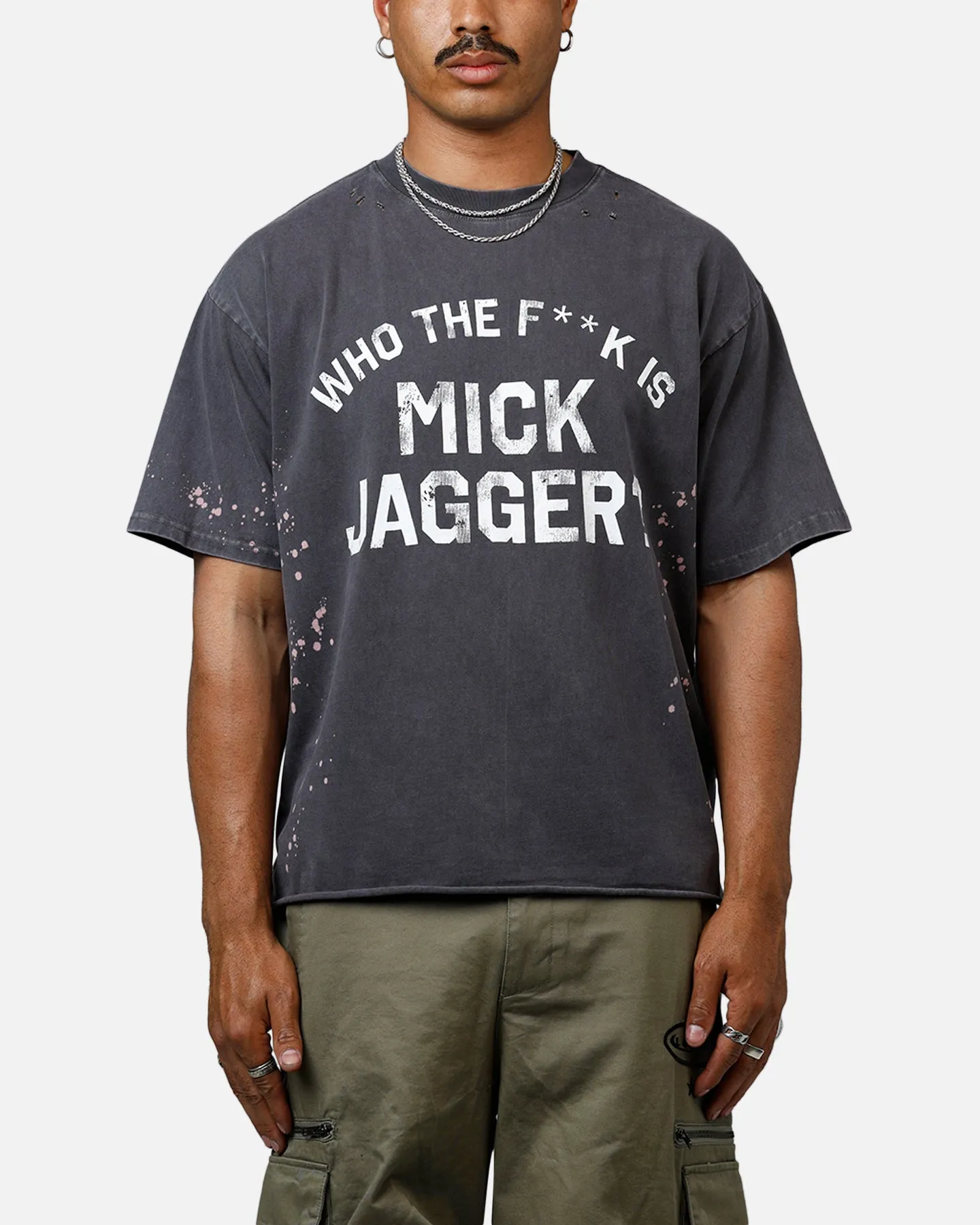 Bravado The Rolling Stones Mick T-Shirt Washed Black sold by Culture Kings