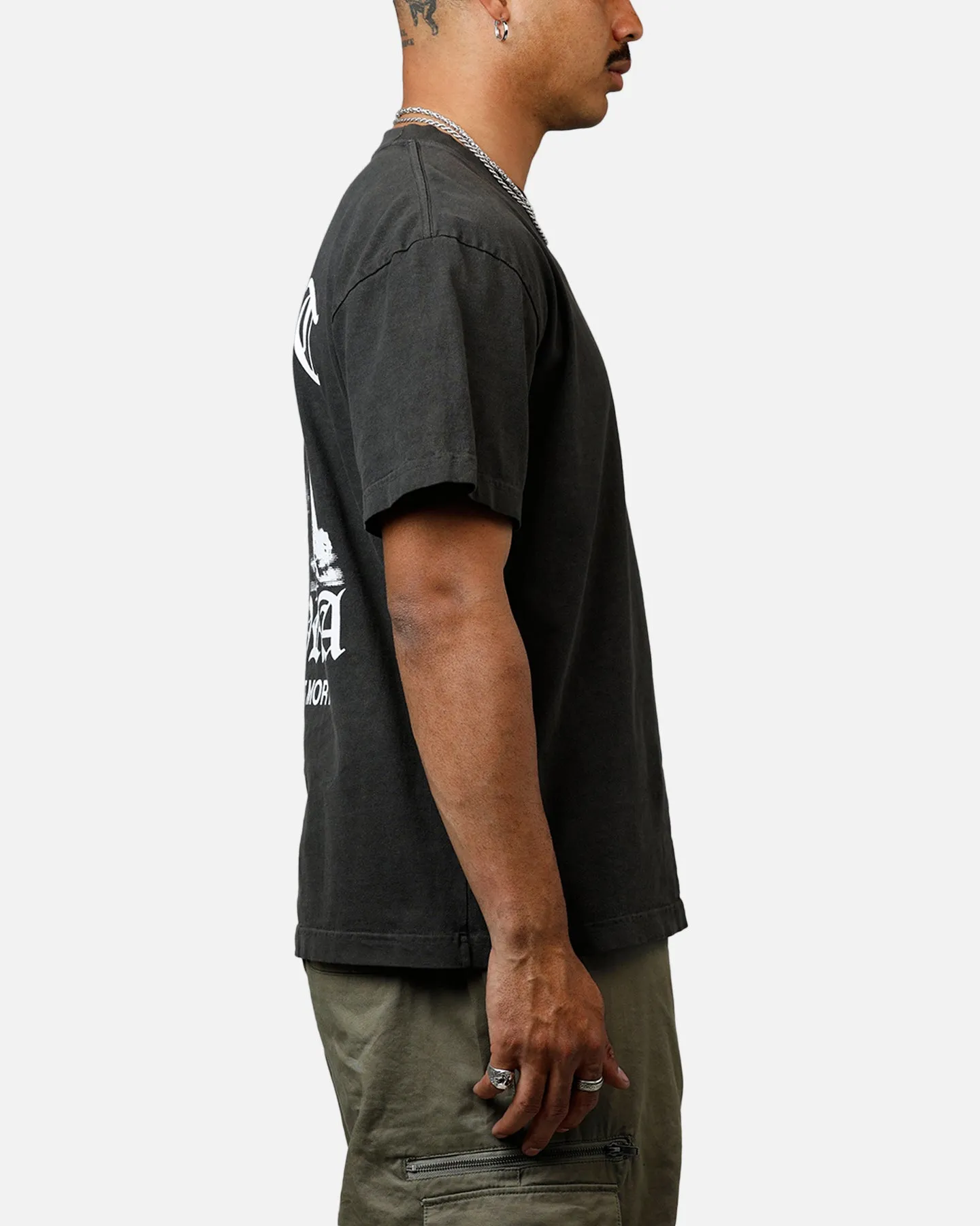 Saint Morta Maiden Boxy T-Shirt Black Wash sold by Culture Kings product image thumbnail 4