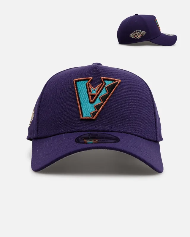 New Era Arizona Diamondbacks 'Upside Down Dbacks' 9FORTY A-Frame Snapback Purple sold by Culture Kings