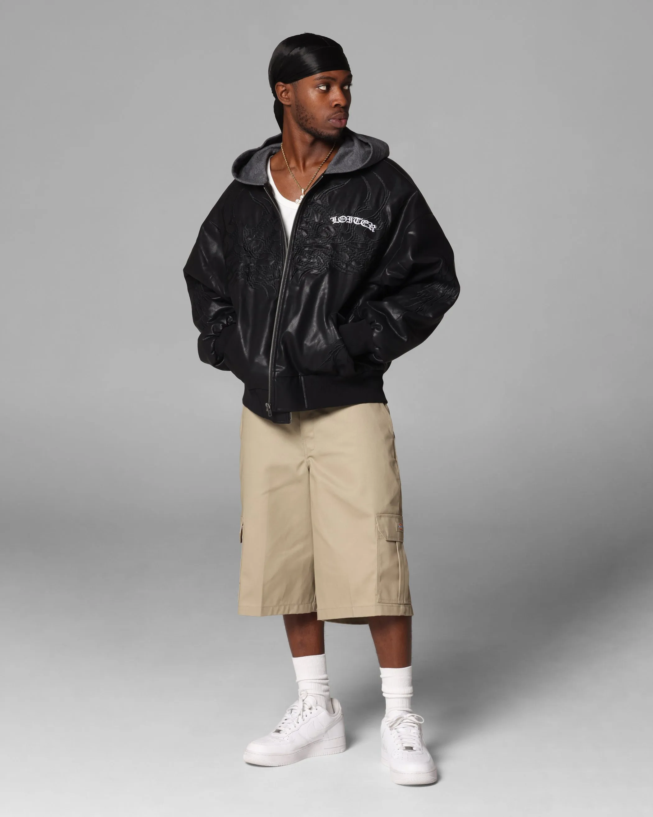 Loiter Star Wars Sith Bomber Jacket Washed Black sold by Culture Kings product image thumbnail 3