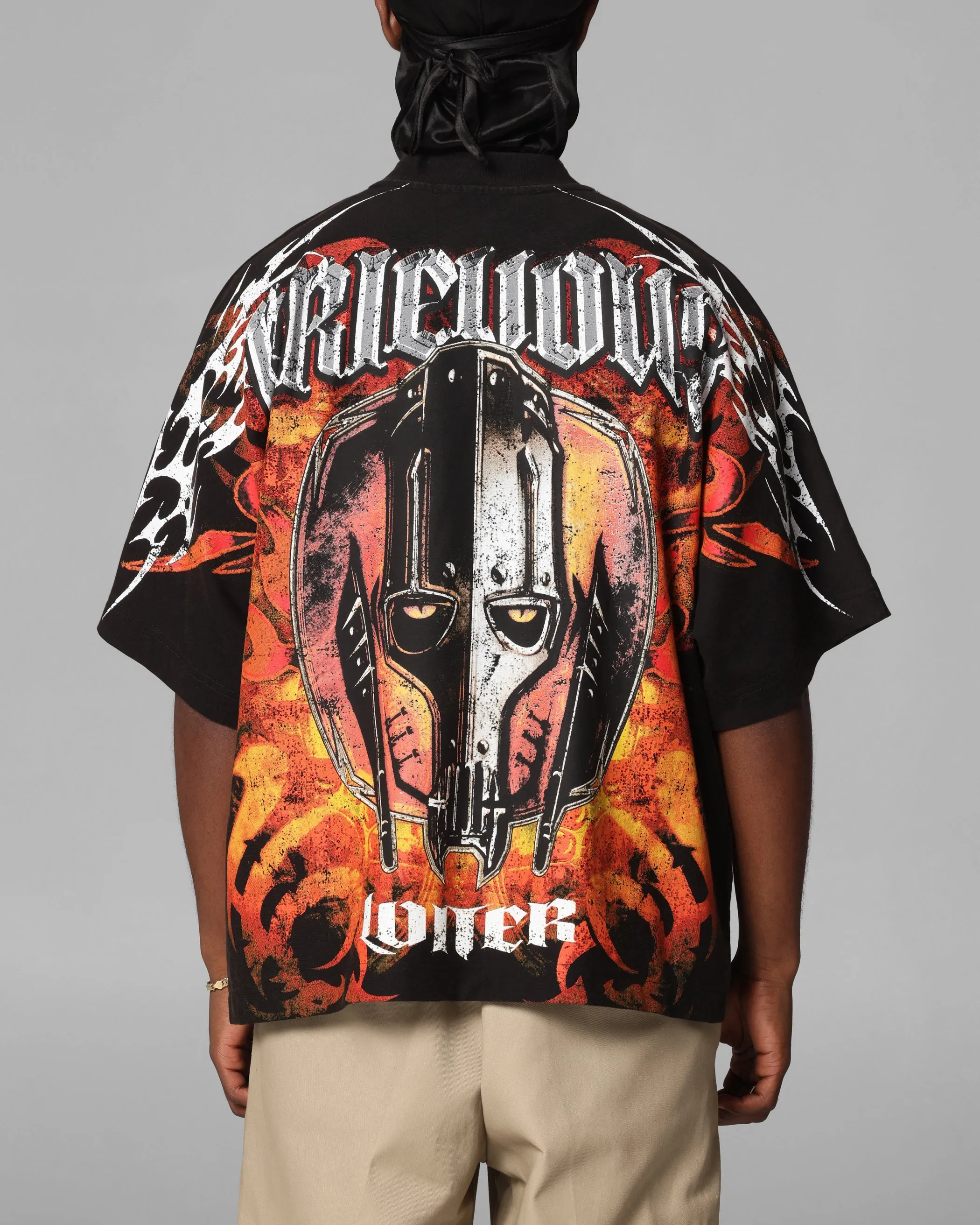 Loiter Star Wars Grievous Vintage T-Shirt Black/Red sold by Culture Kings product image thumbnail 2