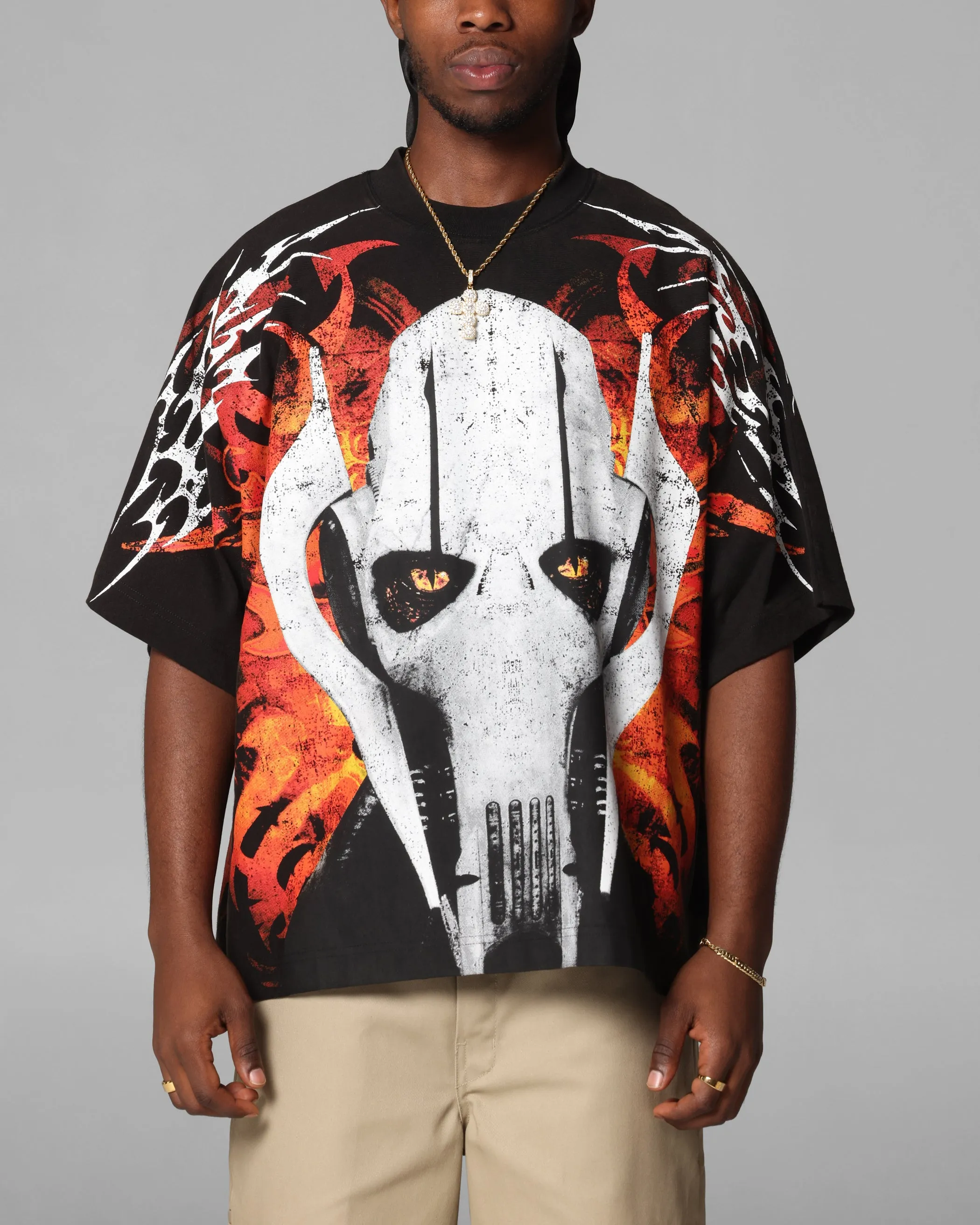 Loiter Star Wars Grievous Vintage T-Shirt Black/Red sold by Culture Kings