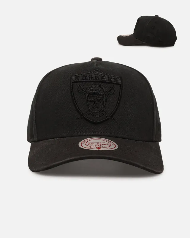 Mitchell & Ness Las Vegas Raiders 'Starburst' Pro Pinch Snapback Black sold by Culture Kings