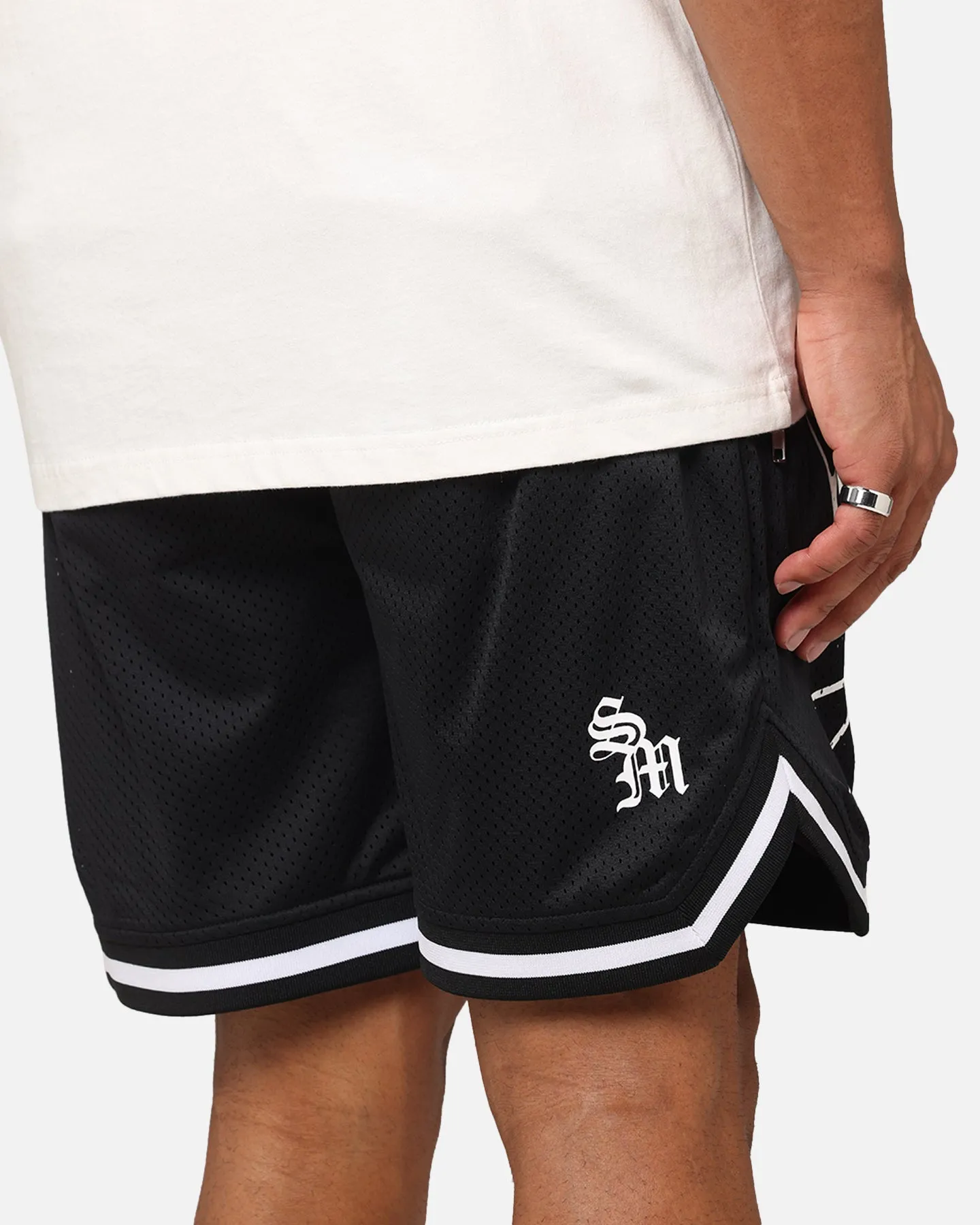 Saint Morta Warrior Basketball Shorts Black sold by Culture Kings product image thumbnail 4