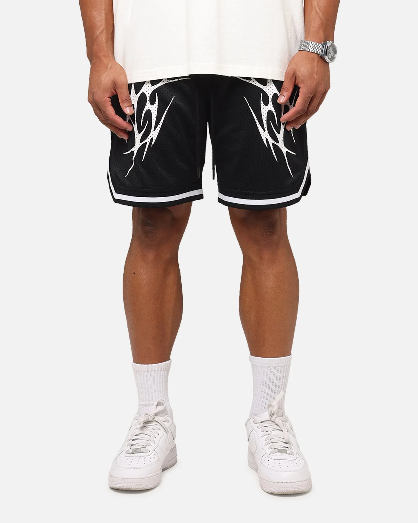 Saint Morta Warrior Basketball Shorts Black sold by Culture Kings