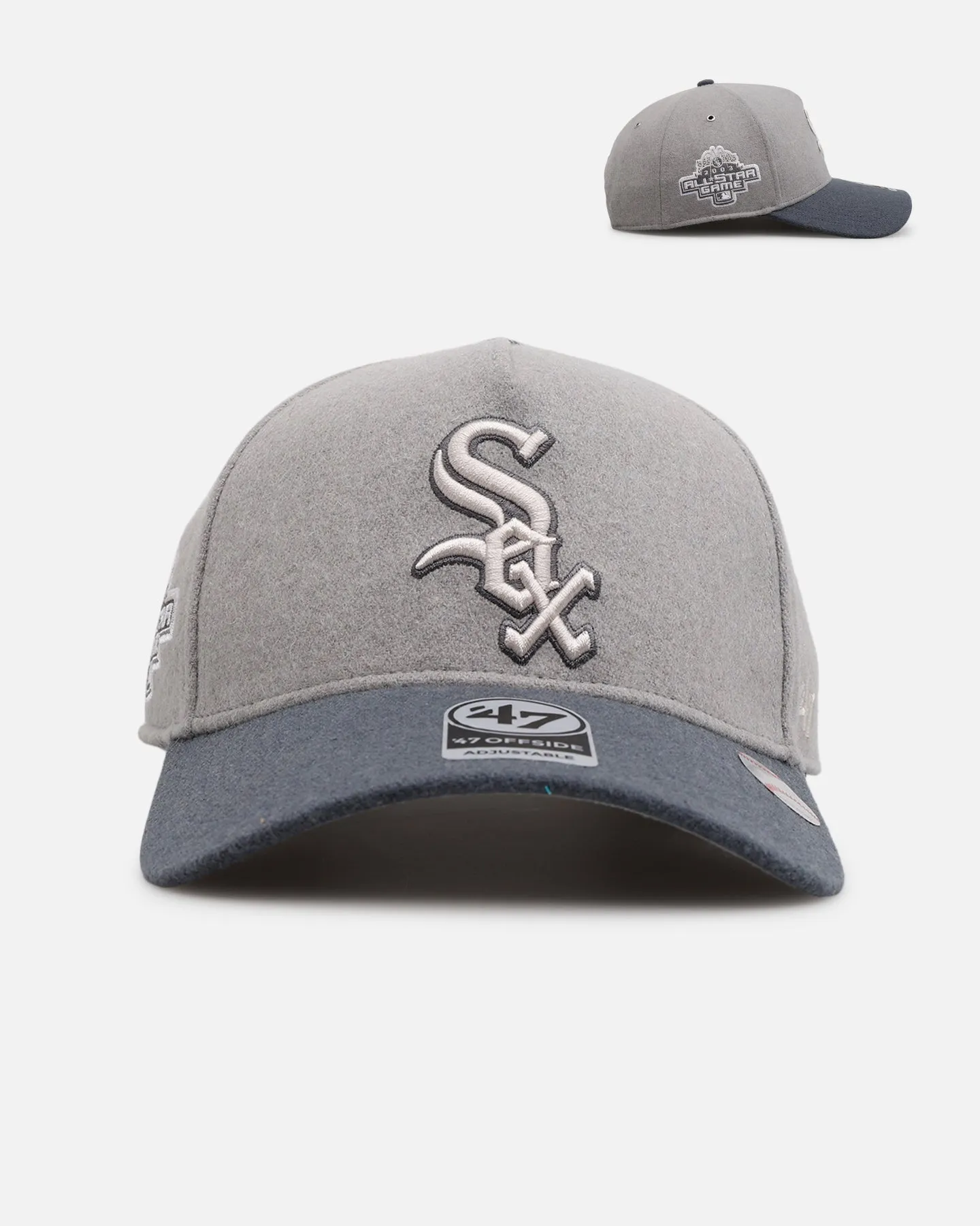 47 Brand Chicago White Sox 'Shades Of Gray' 47 Offside Snapback Cement sold by Culture Kings