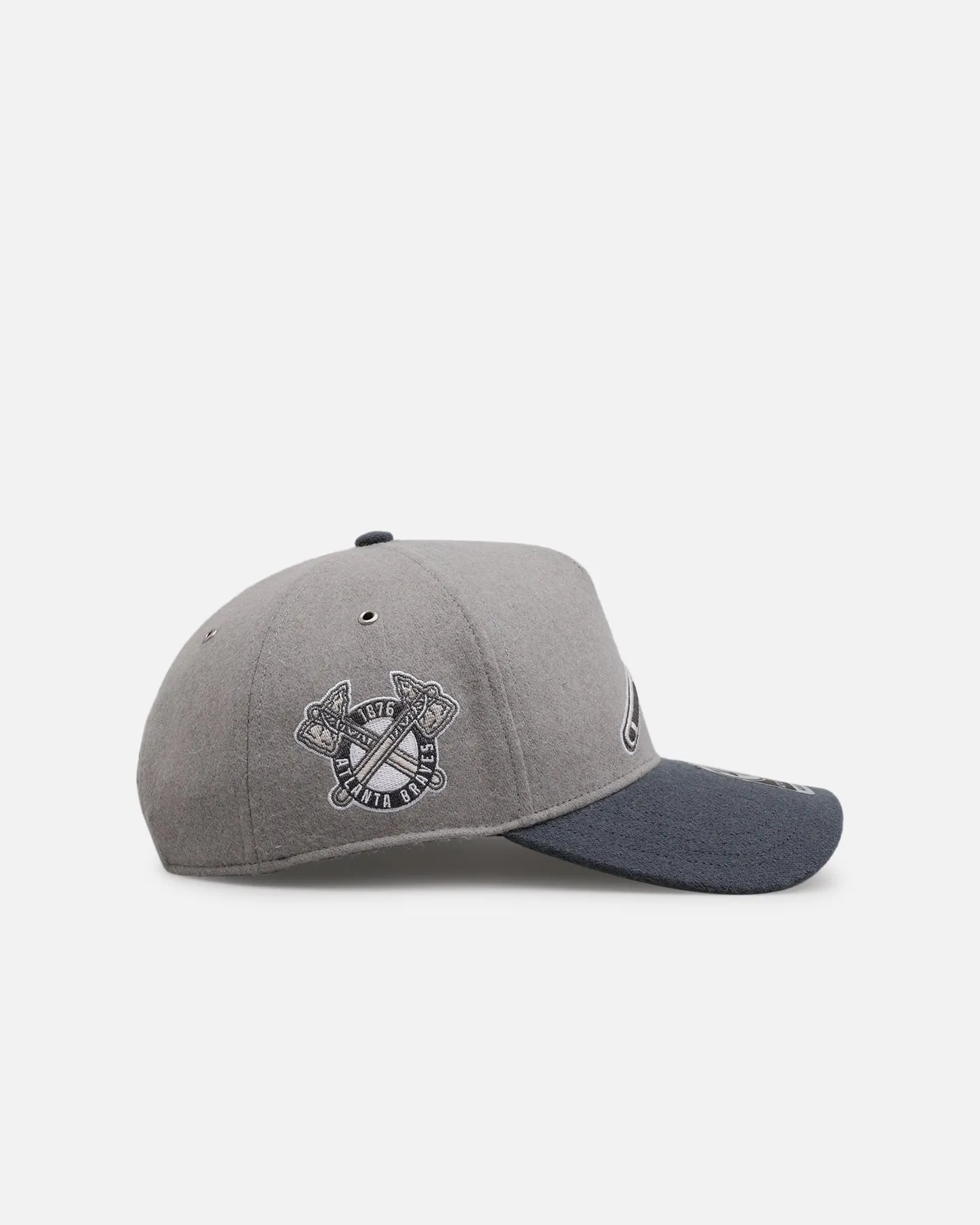 47 Brand Atlanta Braves 'Shades Of Gray' 47 Offside Snapback Cement sold by Culture Kings product image thumbnail 4