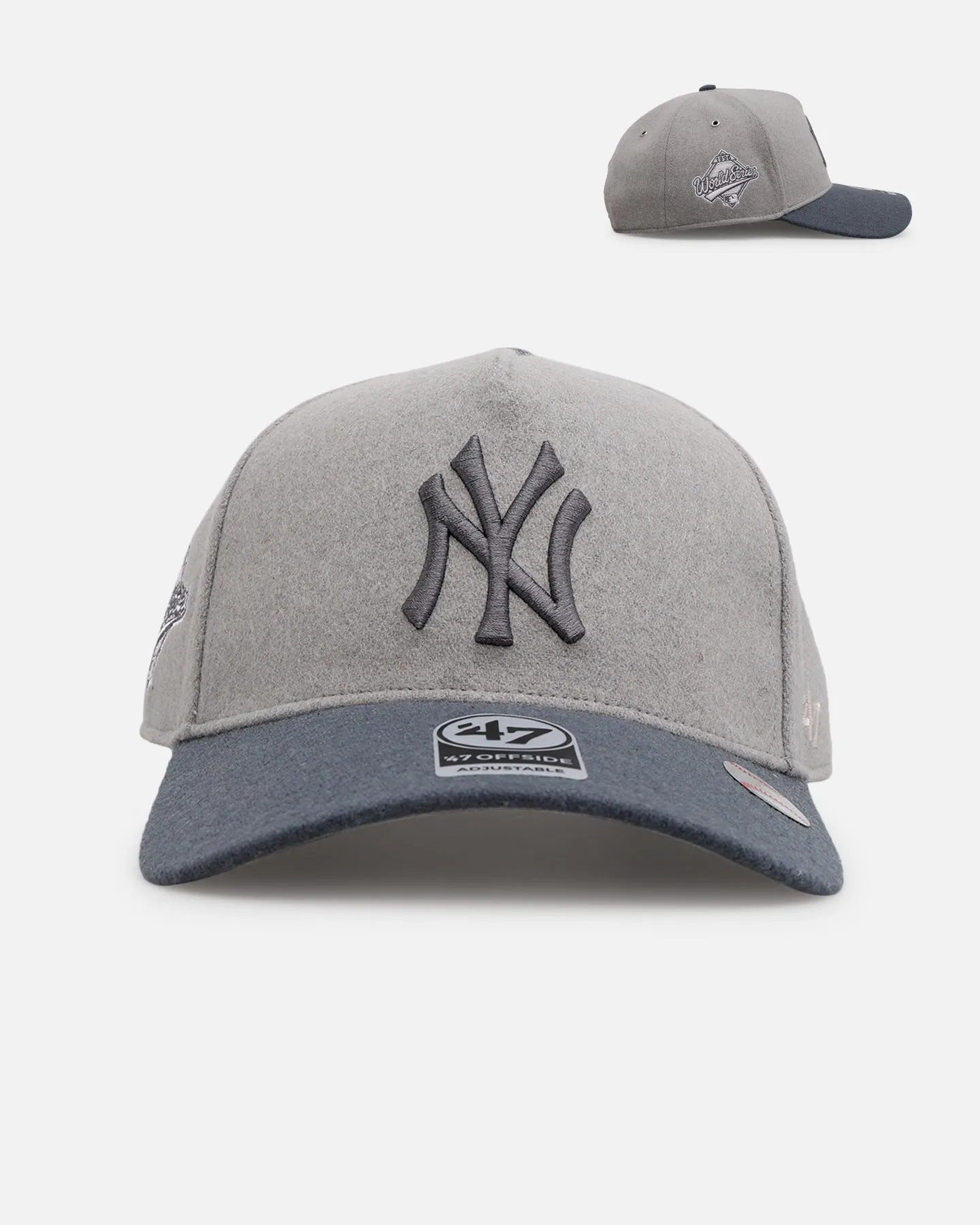 47 Brand New York Yankees 'Shades Of Gray' 47 Offside Snapback Cement sold by Culture Kings