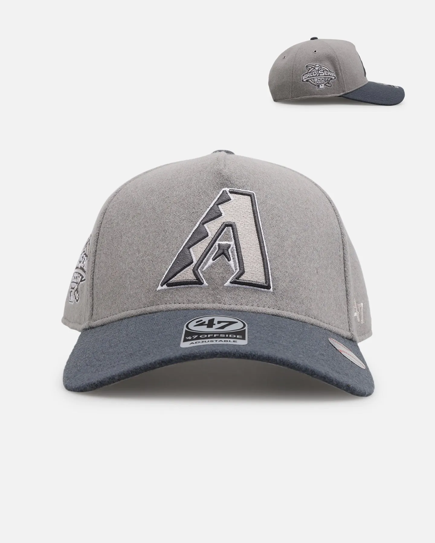 47 Brand Arizona Diamondbacks 'Shades Of Gray' 47 Offside Snapback Cement sold by Culture Kings