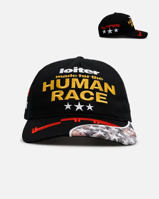 Loiter Neo Military Snapback Hat Black sold by Culture Kings