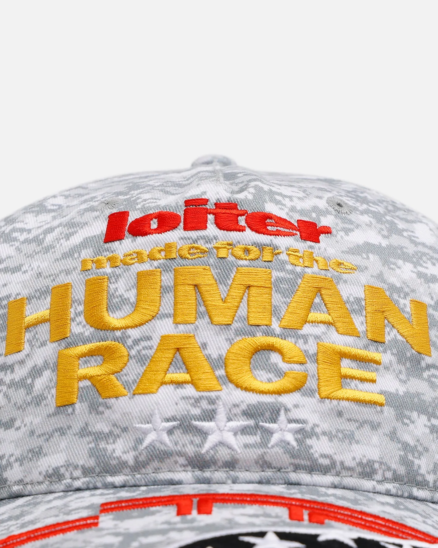 Loiter Neo Military Snapback Hat Snow Camo sold by Culture Kings product image thumbnail 5