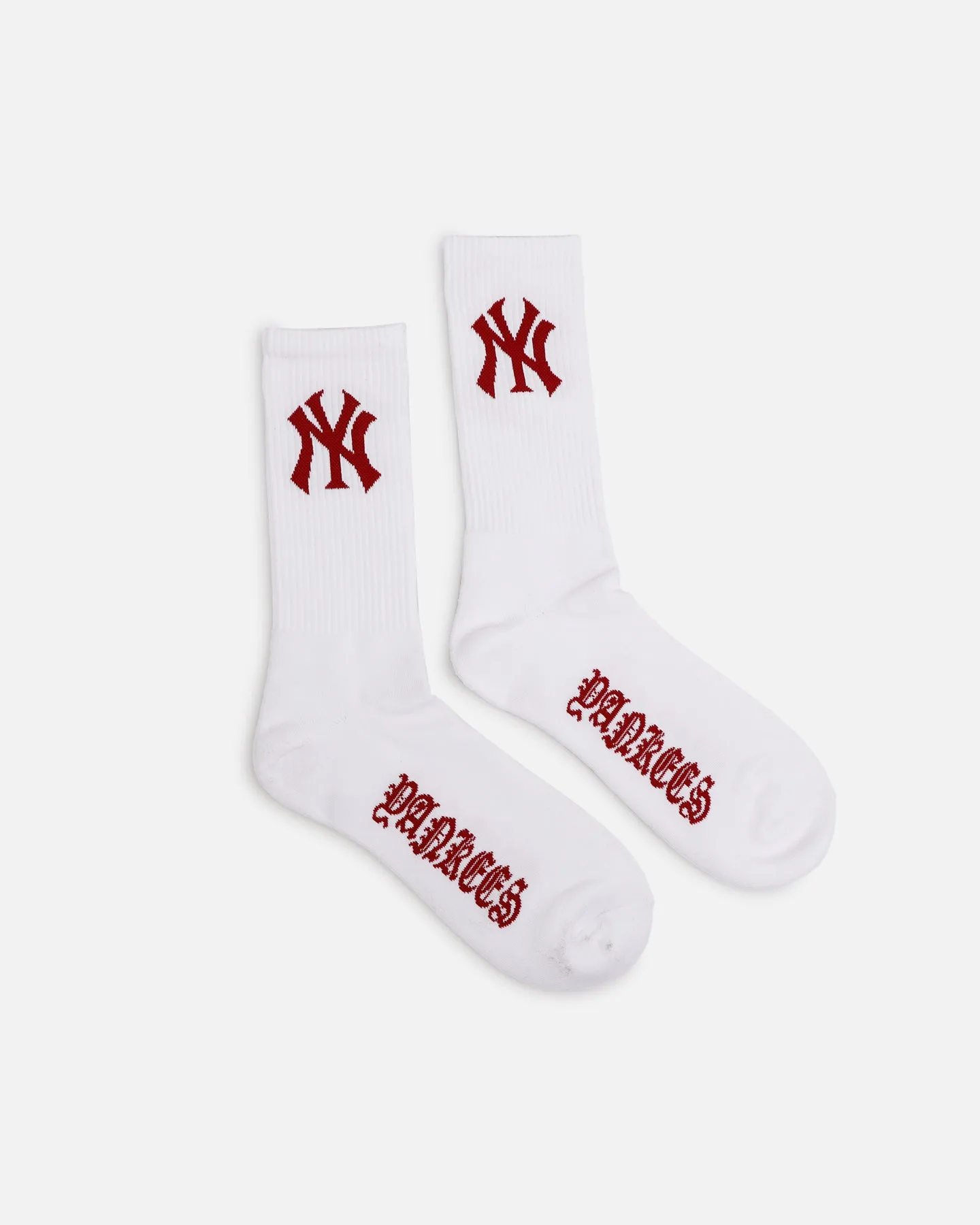 Pro Compression New York Yankees Gothic Script Crew Sock White sold by Culture Kings product image thumbnail 2