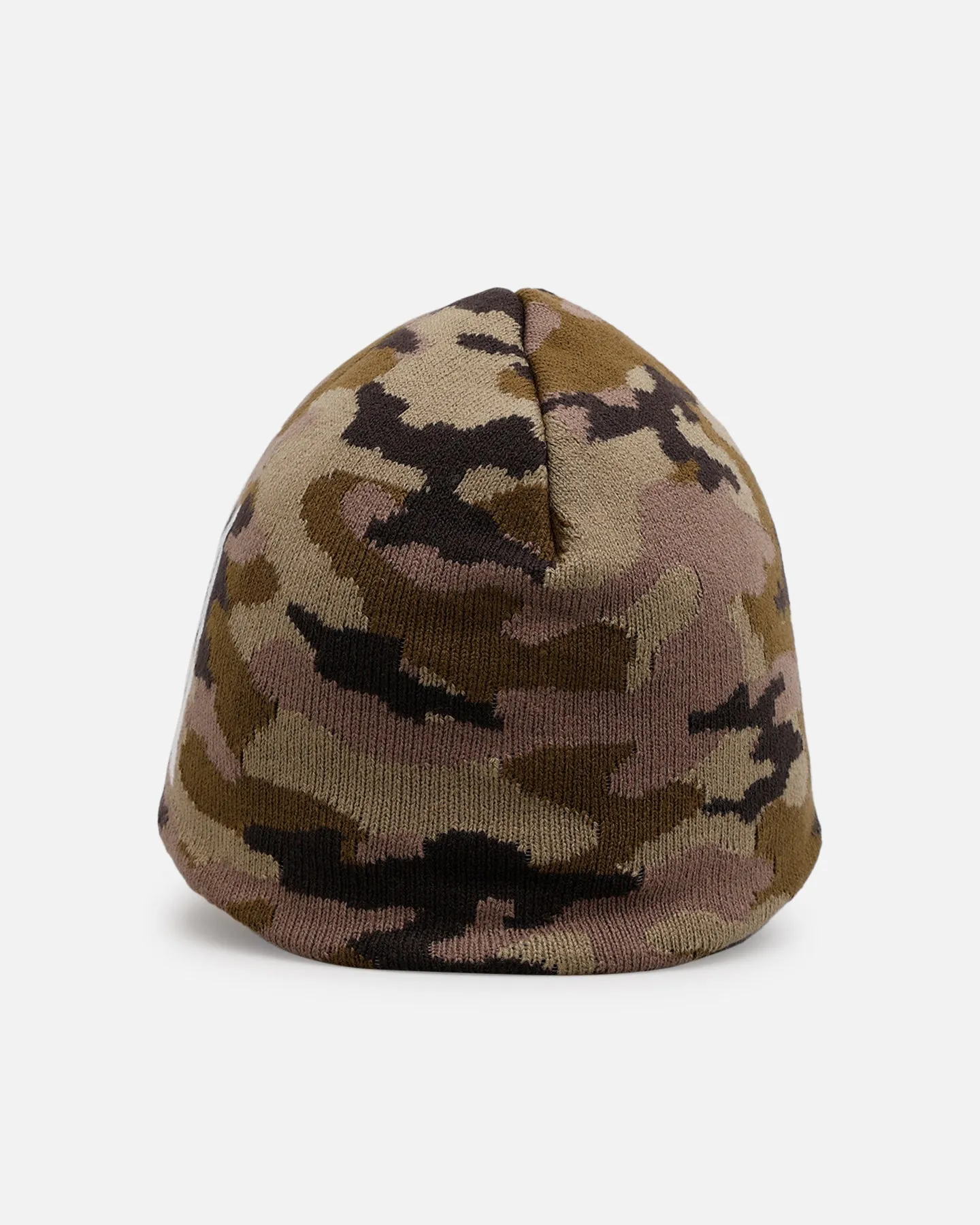 Loiter Motor Skull Knit Beanie Woodland Camo sold by Culture Kings product image thumbnail 4