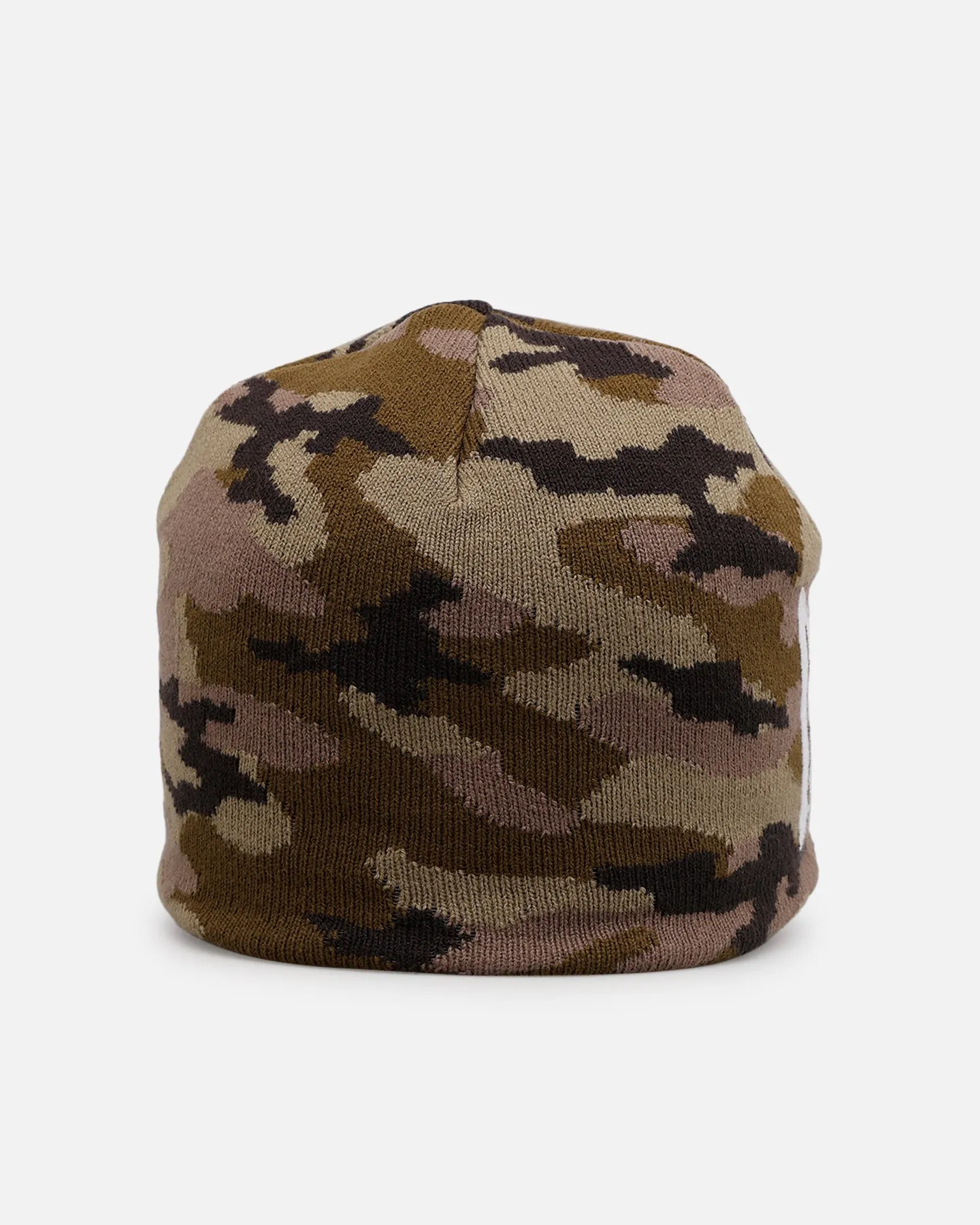 Loiter Motor Skull Knit Beanie Woodland Camo sold by Culture Kings product image thumbnail 2