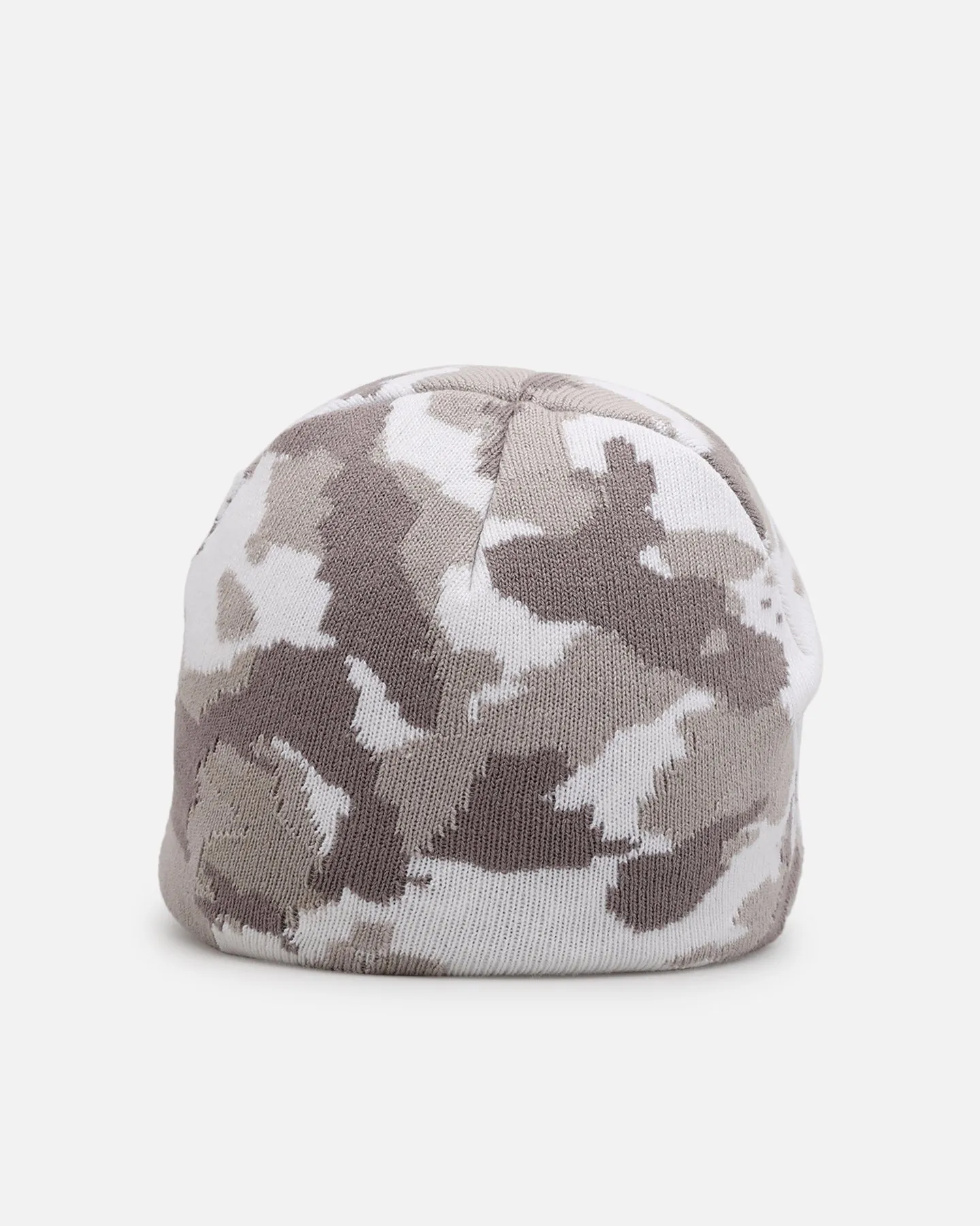 Loiter Motor Skull Knit Beanie Snow Camo sold by Culture Kings product image thumbnail 2