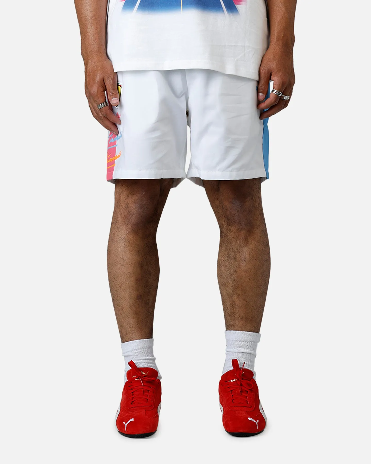 Puma x Scuderia Ferrari Miami Limited Edition T7 Shorts White sold by Culture Kings