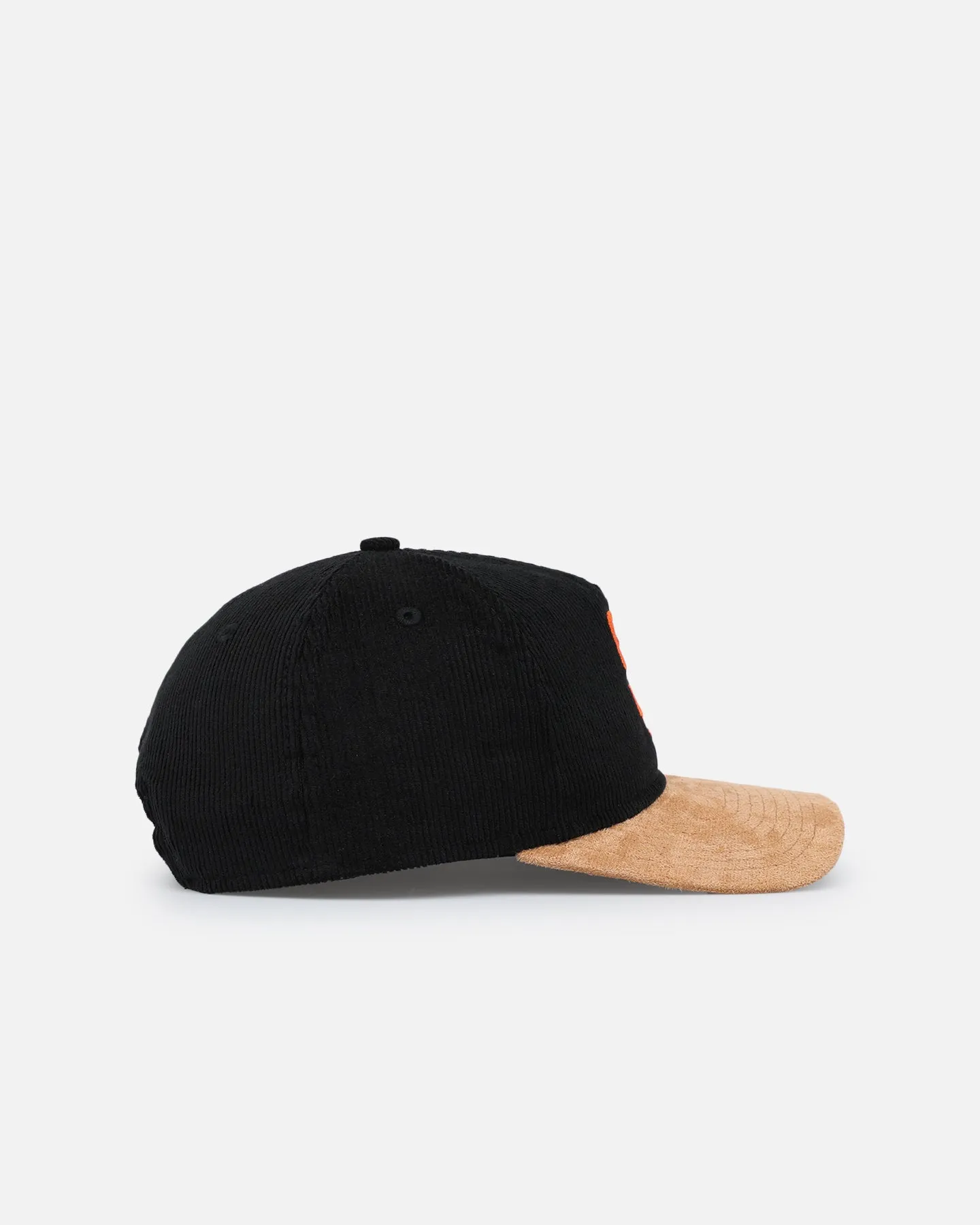 New Era San Francisco Giants 'Corduroy Suede' Pre-Curved Golfer Snapback Washed Black sold by Culture Kings product image thumbnail 4