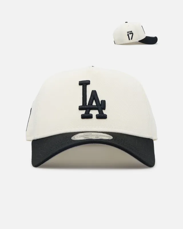 New Era Los Angeles Dodgers "Japan Pack" Ohtani Side Patch 9FORTY A-Frame Snapback Chrome/Black sold by Culture Kings