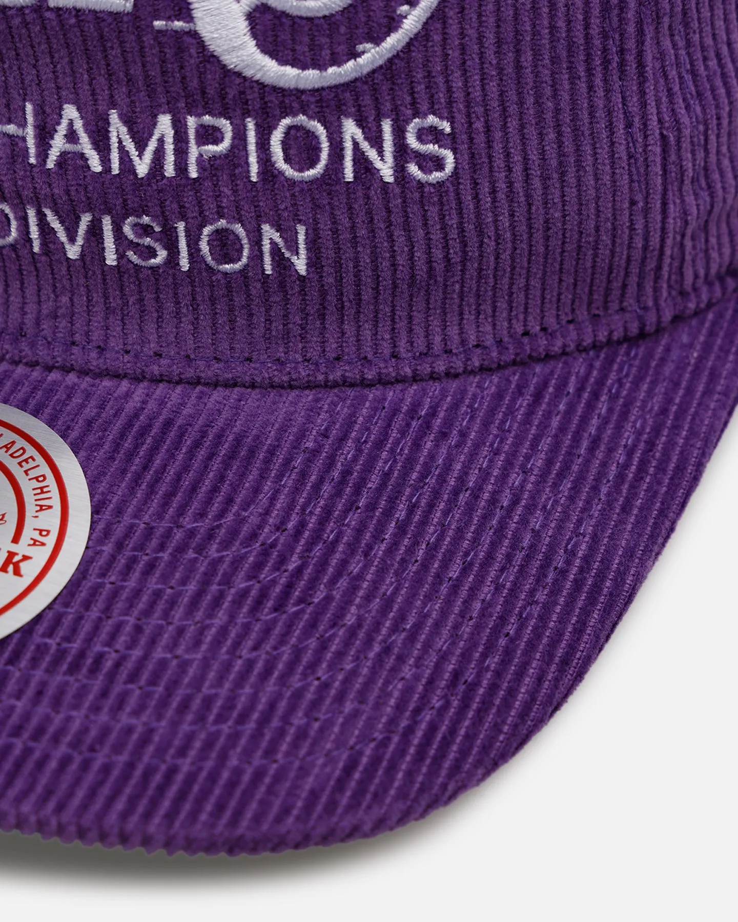 Mitchell & Ness Los Angeles Lakers 'Worldwide' Deadstock Corduroy Snapback Purple sold by Culture Kings product image thumbnail 2