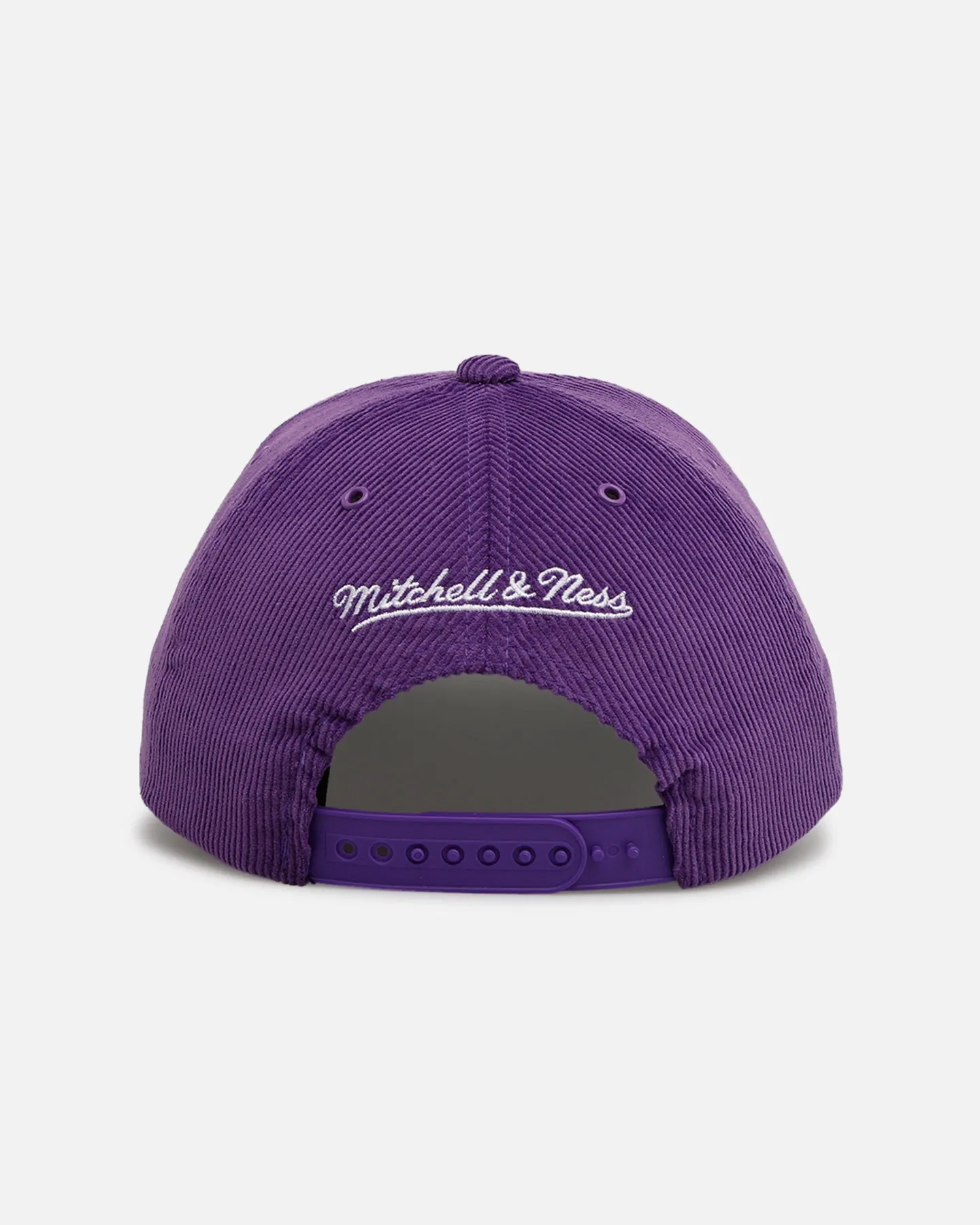 Mitchell & Ness Los Angeles Lakers 'Worldwide' Deadstock Corduroy Snapback Purple sold by Culture Kings product image thumbnail 3