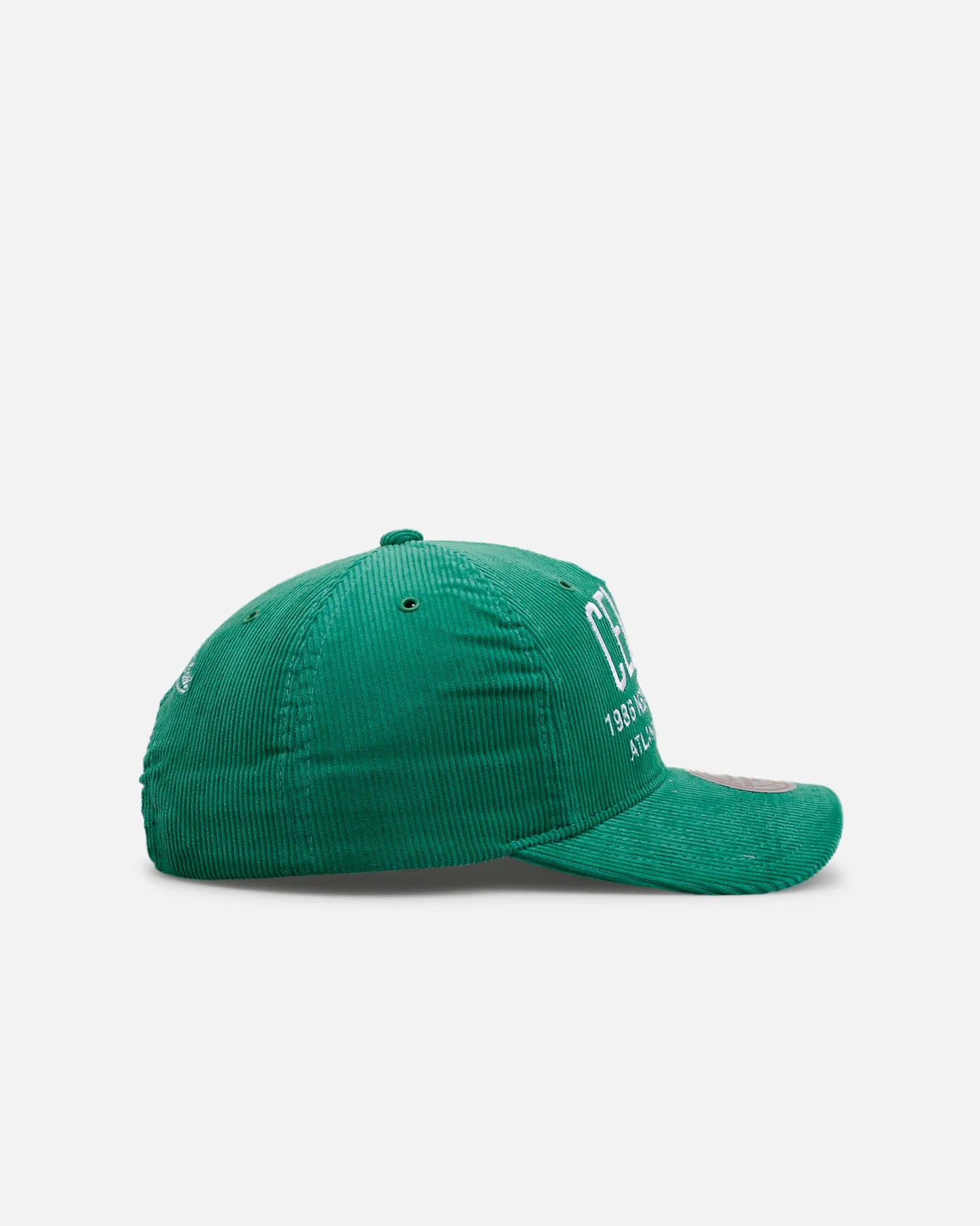 Mitchell & Ness Boston Celtics 'Worldwide' Deadstock Corduroy Snapback Green sold by Culture Kings product image thumbnail 4
