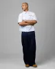 Loiter Chopper Work Shirt Blue/White sold by Culture Kings