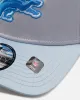New Era Detroit Lions 'Team Color Satin' 9FORTY A-Frame Snapback Official Team Color sold by Culture Kings