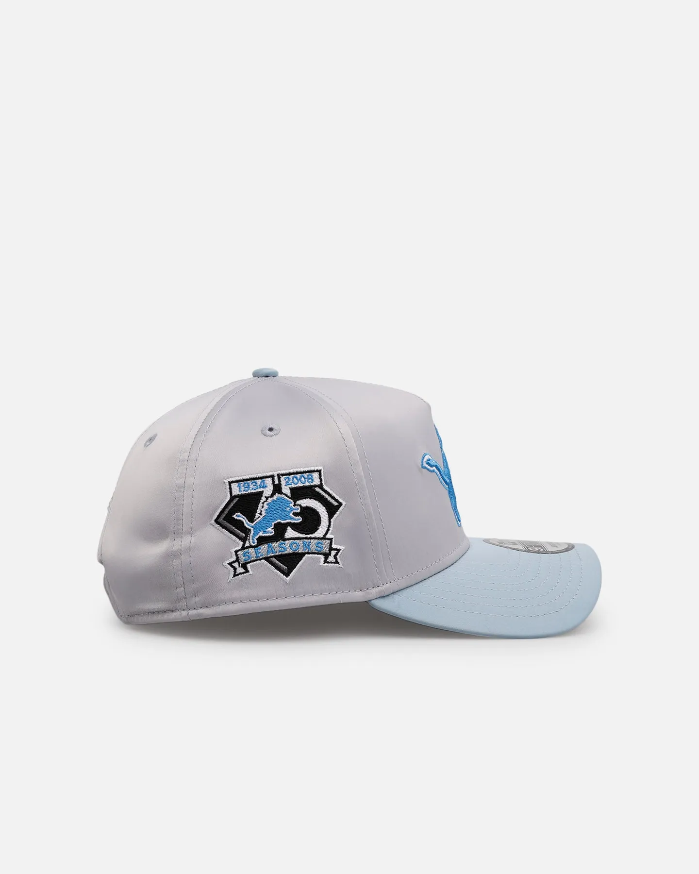 New Era Detroit Lions 'Team Color Satin' 9FORTY A-Frame Snapback Official Team Color sold by Culture Kings product image thumbnail 4